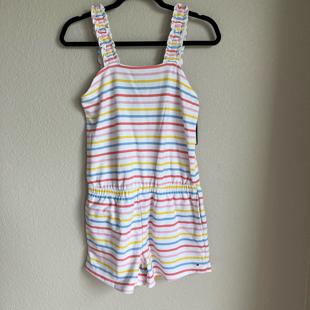 Colorful Striped Kids Romper